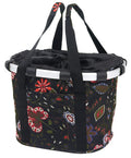 Borsa City KLICKfix Bikebasket folklore/nero, 35x28x26cm, Reisenthel