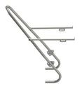 Lowrider Tubus Tara de acero inoxidable, 26-28"