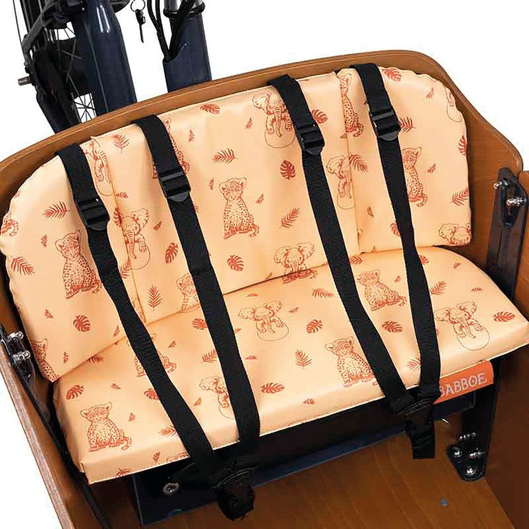 Cuscino Babboe Safari Peach, per Carve/City/Flow/Mini