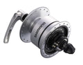 Dinamo al mozzo RA Shimano DH3N72 100mm, 36 fori, arg, sg.rap.