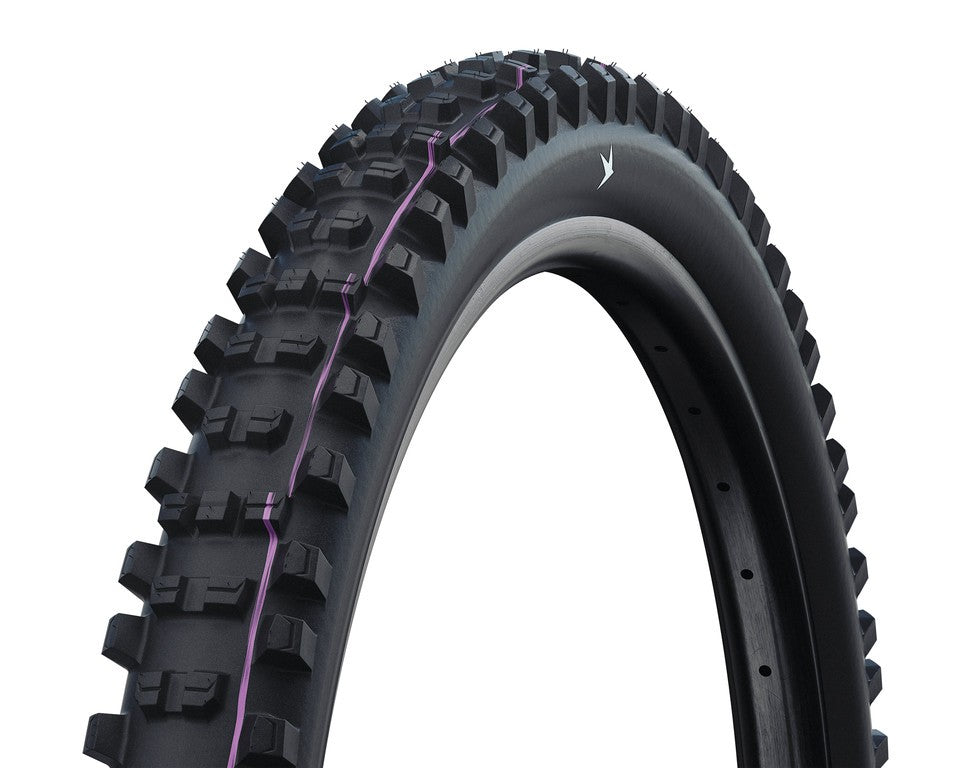Cubierta. Schwalbe Shredda trasera HS639 pág. 27,5 x 2,50" 60-584nr Evo TLR GrP USof E-50