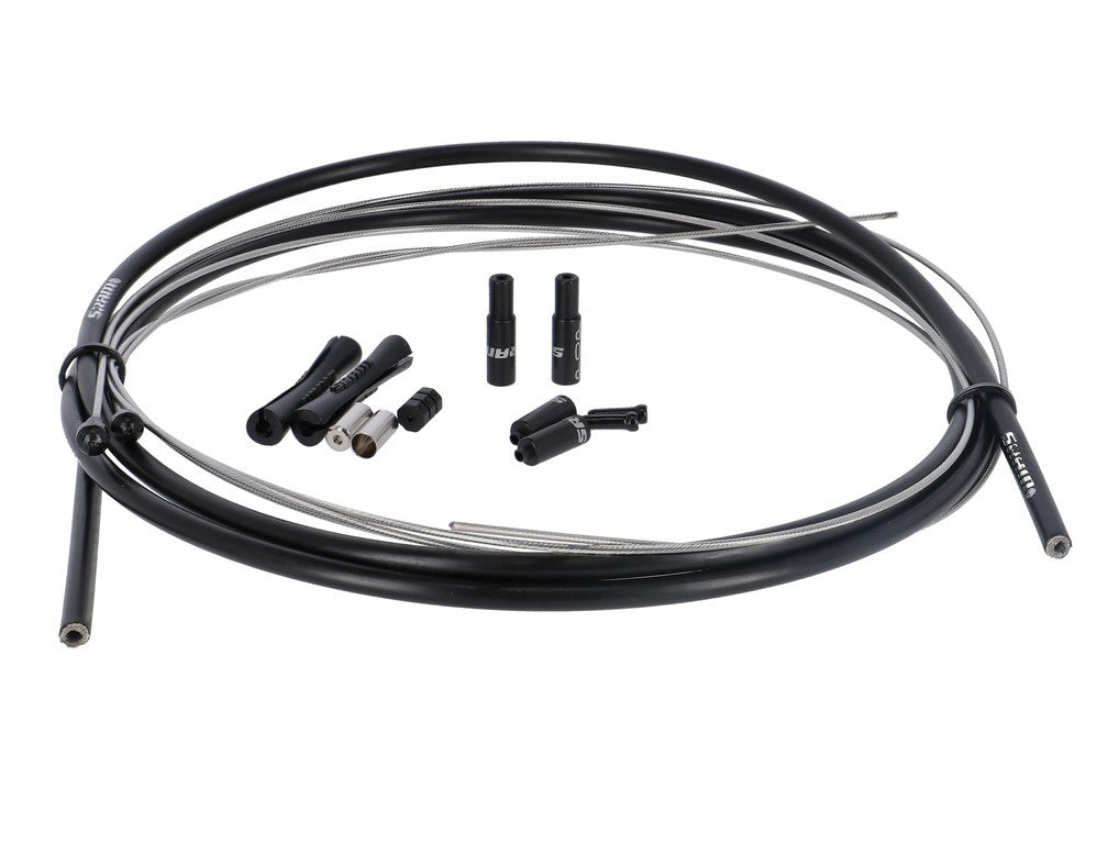 Kit cavo freno SRAM Slick Wire Pro Road Ø5mm, 850mm e 1750mm, nero