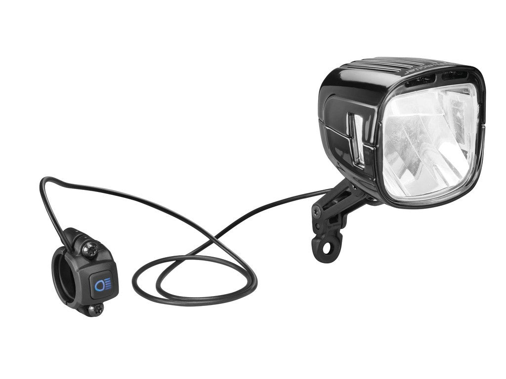 b&amp;m IQ-XL E LED-Fernlicht für E-Bikes, 11–48 V, 300 Lux