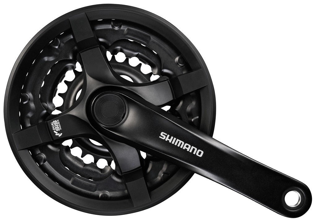 Guarnitura Shimano FC-TY501 6/7/8v.,24/34/42d.,170mm, nr,c.paracat.