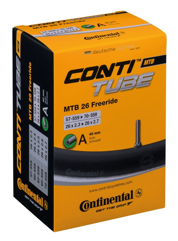 Cámara de aire Conti MTB 26 Freeride 26x2.30-2.70" 57/70-559 VS 40mm
