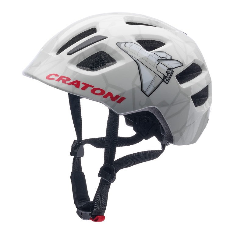 Casco bici Cratoni Maxster razzo, grigio lucido, t. S (48-53cm)
