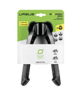 Trípode Ursus JumboEvoMini de 2 patas, negro, 235 mm, con placa y tornillo