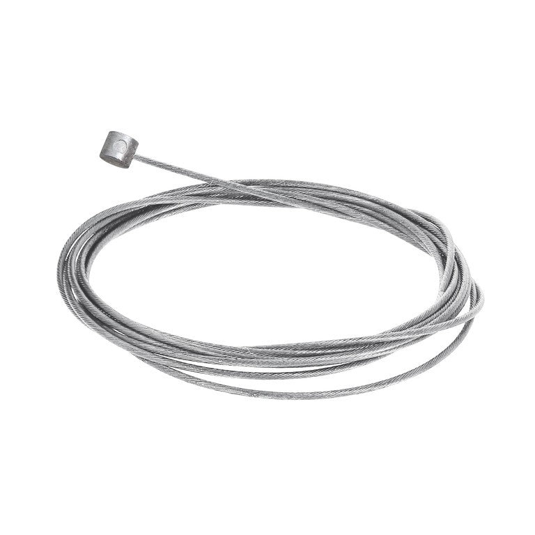 Cable interno de acero inoxidable con boquilla transversal de 2000 mm, Ø 1,5 mm, Shmano MTB, UDV 100