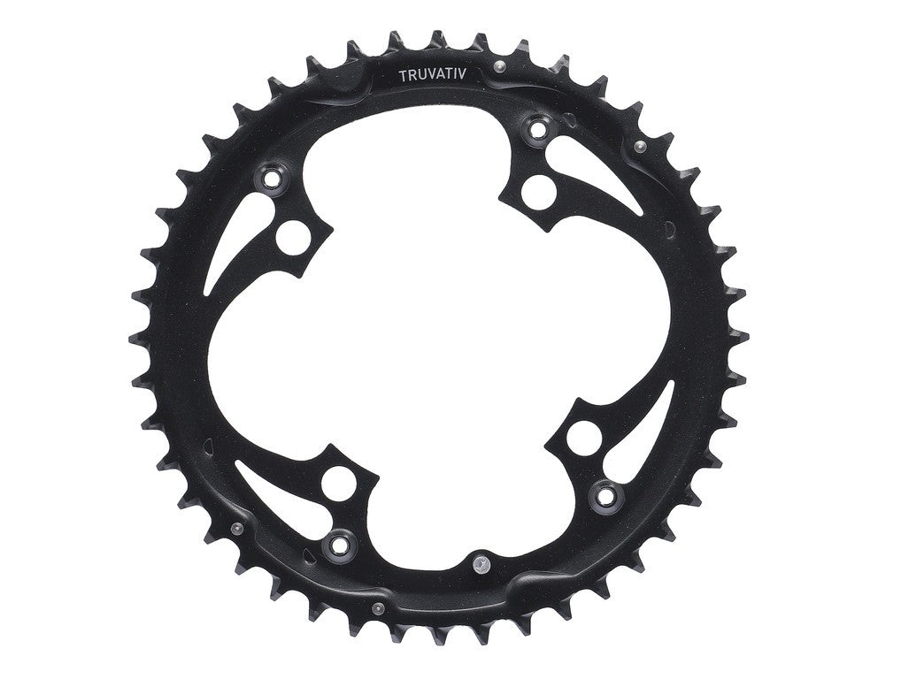Plato MTB 44T V4 104 Acero Negro Mate, 11.6215.015.000