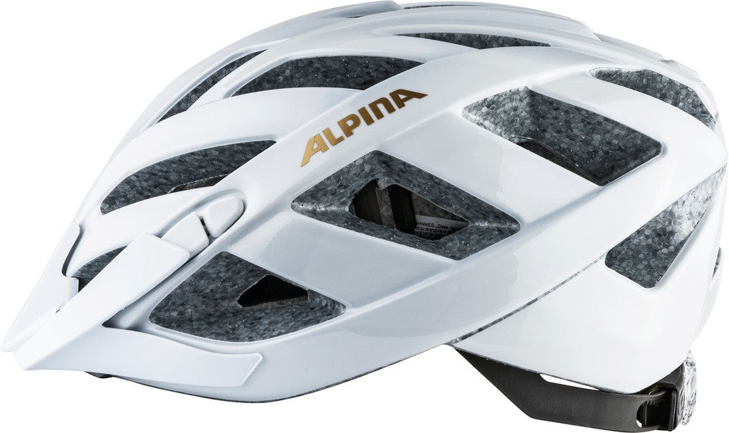 Casco de bicicleta Alpina Panoma Classic BNC-Prosecco LUCE, talla 52-57 cm