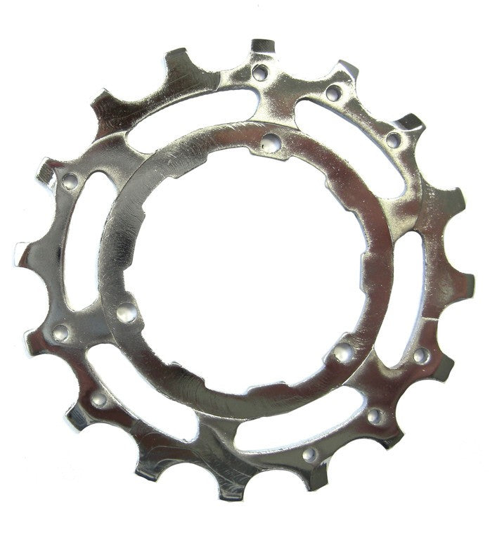 Stronglight-Krone für Shimano Stahl-Silber 16-D-Kassette