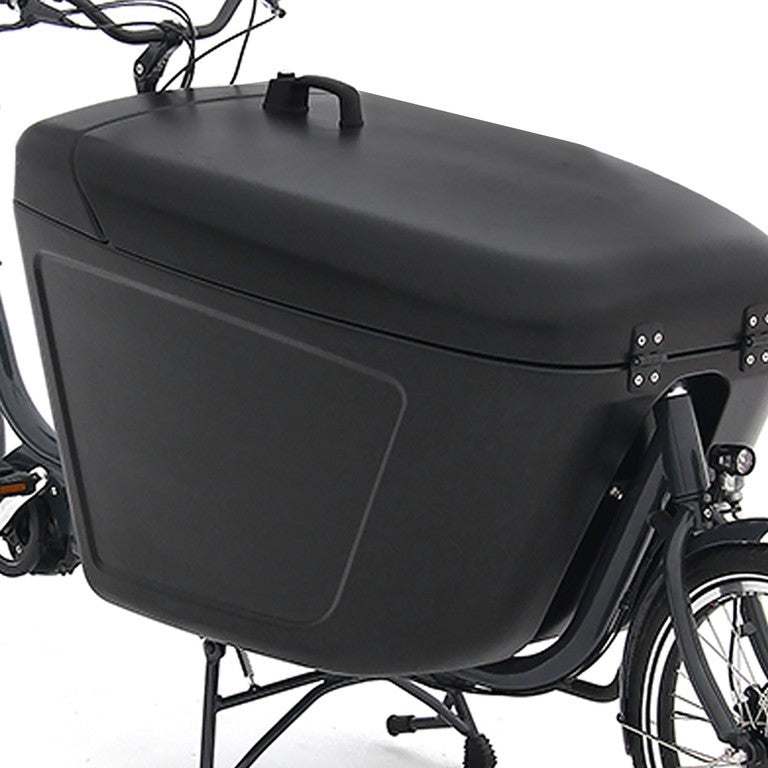 Box di trasporto Babboe nero, Pro Bike, 350L