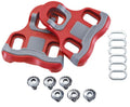 Tacchetti di ric. Xpedo Thrust 7 System 6° rosso, compatibili con Look Keo