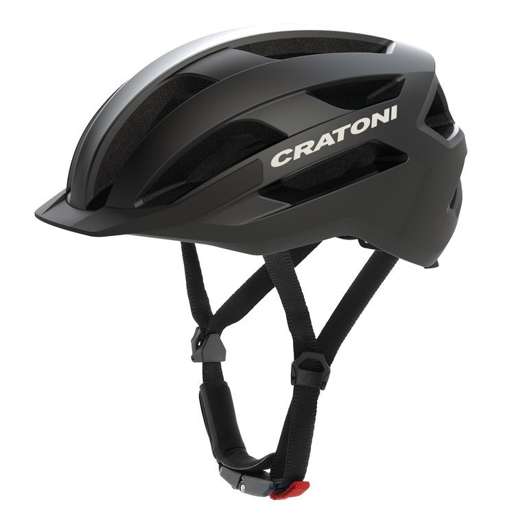 Casco bici Cratoni Pacer 2.0 nero opaco, t. S/M (54-58cm)