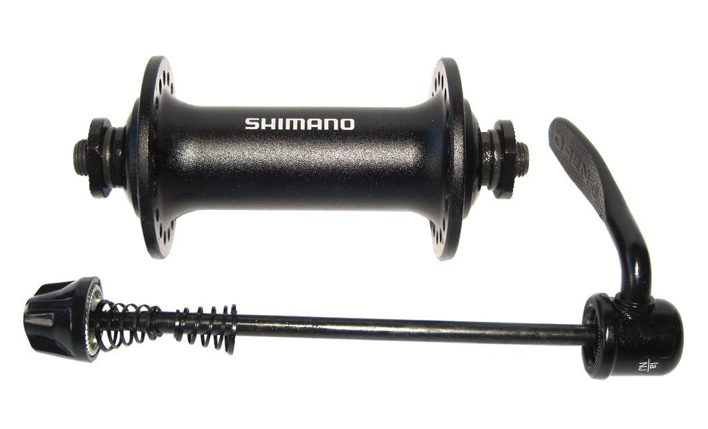 Buje Shimano HBT3000 100 mm RA, 36 agujeros, negro, sg.rap.
