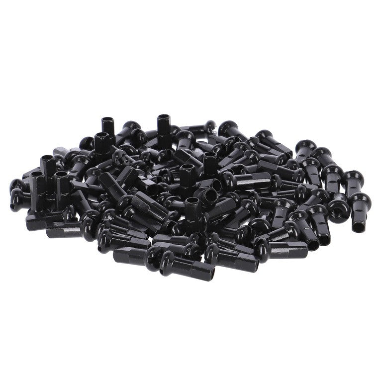 Nipple DT Swiss M 2.34 x 12 ottone nichelato, 100 pz., nero