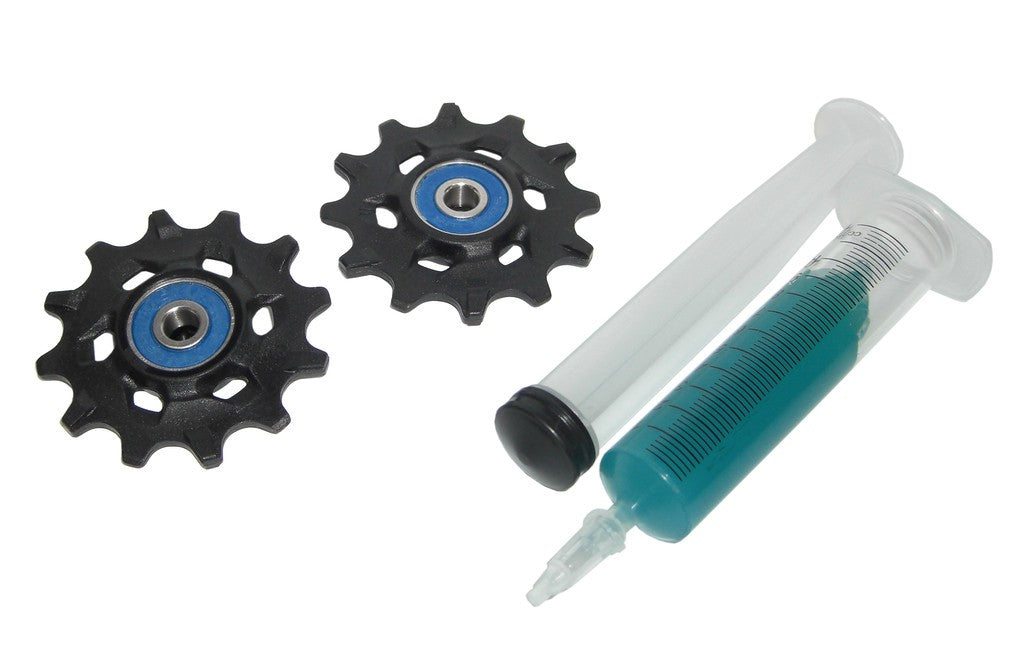 SRAM XX1 X-Sync 11-Gang BlackBox Schaltröllchen mit Cer-Lagern.
