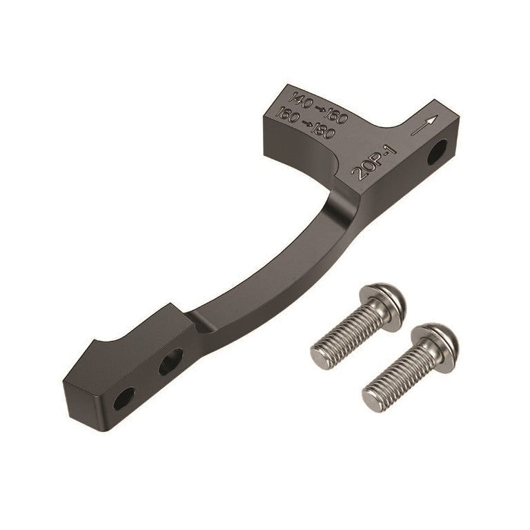 Adatt. freno a disco SRAM Post Bracket 20P-1 (160/180mm), con viti