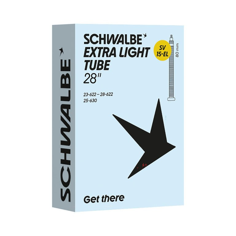 Cam. aria Schwalbe VP 15-EL extralight 27/28x0.90-1.10" 23/28-622/630 VP 80mm