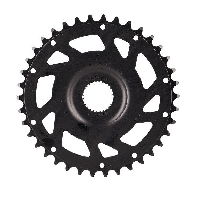 Plato de 38 dientes para bicicleta eléctrica Stronglight Yamaha, montaje directo