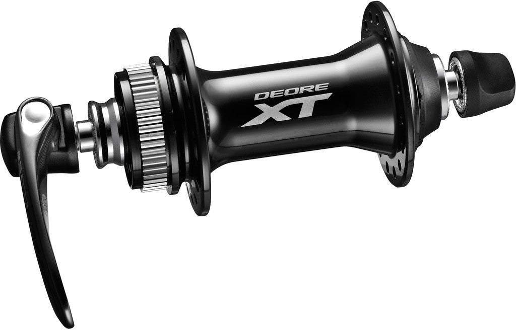 Mozzo RA Shimano, Disc Deore XT HBM8000 100mm, 32 fori, QR, Center Lock, nr