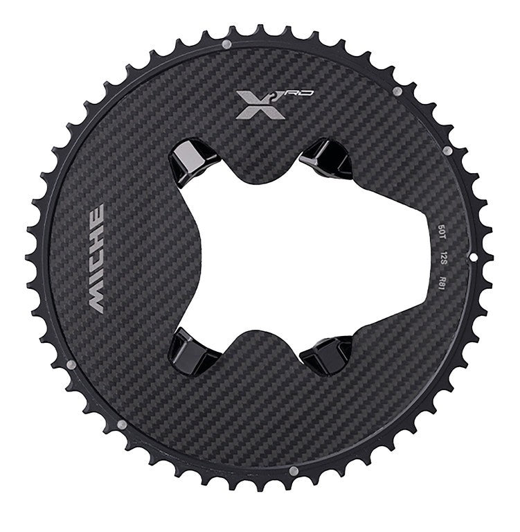 Plato Miche X2 RD R81 para PM 50 d., todo/carburador, nr, 12 velocidades, para Ultegra
