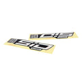 Película para horquilla DecalKit RS Sid 35 Ultimate de 29" Gloss Polar para negro brillante