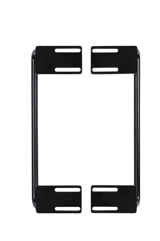 Aste per piastre port. MIK Basil nero, 2 pezzi