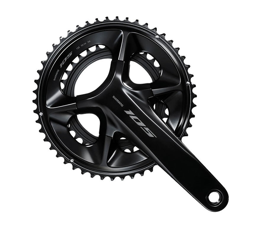 Shimano 105 FC-R7100 Kurbelgarnitur 12-fach, 50/34 Zähne, 170 mm, 2-teilig, Hohlkammer II