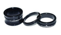 Distanzscheiben-Set Thomson schwarz, 5 mm/10 mm/20 mm