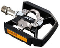 Pedale Trekking SPD Shimano PDT8000 nero,9/16",unilaterale, con riflettori