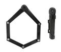 Candado plegable Axa Fold 85 de 85 cm, Ø7 mm, negro