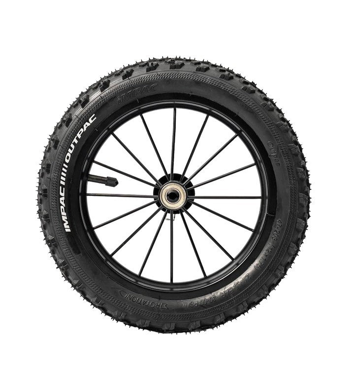 Rueda de radios de metal de 12" para remolques Roland Mini-Boy