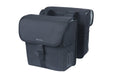 Basil Go Doppeltasche, einfarbig schwarz, 14 x 27 x 31 cm, 32 l