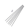Kit de radios DT Swiss ARC1400 Dicut de 48 años modelo 22, RA + RP, negro