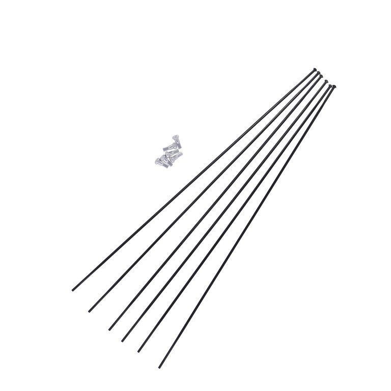 Kit de radios DT Swiss ARC1400 Dicut de 48 años modelo 22, RA + RP, negro