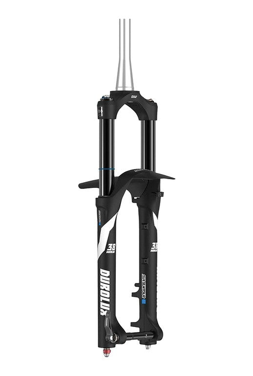 Horquilla AM SR SF21 DUROLUX38 EQ BOOST R2C2 29", nr op., tap. AHead, 180 mm, 15 x 110