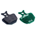 Scheibenbremsbeläge Sinter 014 Organic Formula, MTB Race, grün, UDV=1 Paar