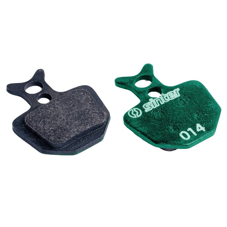 Pastiglia fr. disc. Sinter 014 Organic Formula, MTB Race, green, UDV=25pcs.