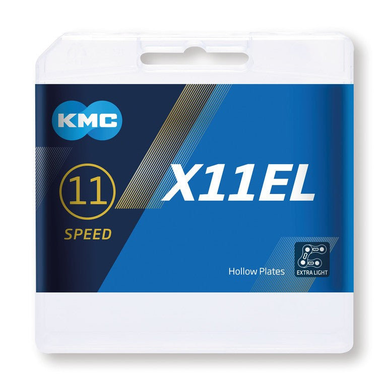 Catena KMC X11EL 1/2"x11/128", 118 ma., 5,65mm, 11v., arg