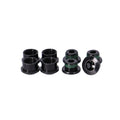 Kit de tornillos de plato Eagle E-MTB 11.6918.005.000, 4 brazos de acero, negro, D1