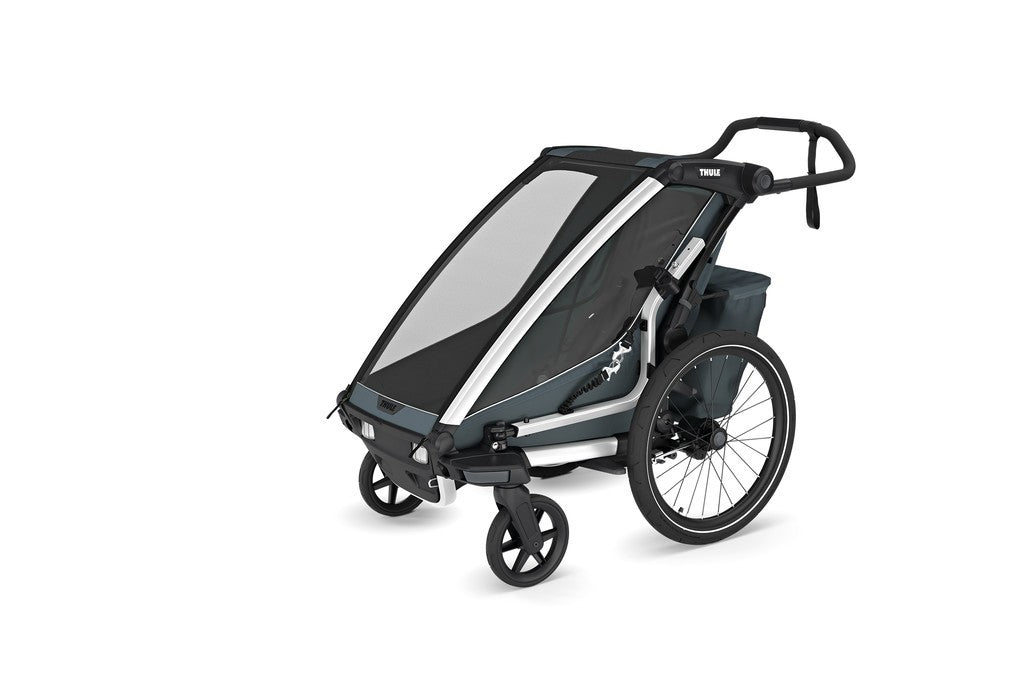 Rimorchio bambini Thule Chariot Sport 2 Singolo, ardesia scuro