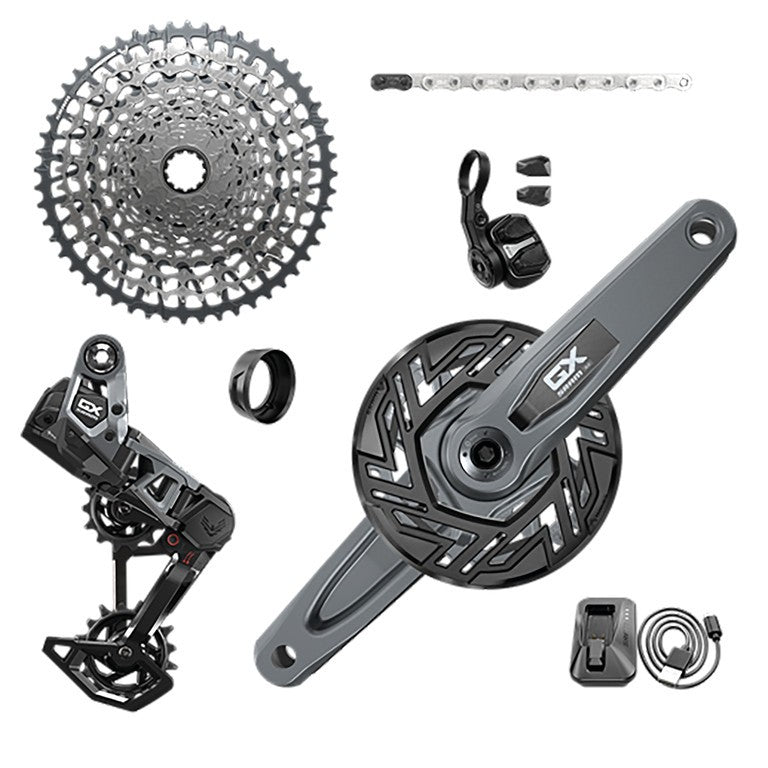 Set gr. cam. SRAM GX T-TypeEagleAXS EMTB 104BCD,34d, ohne Kurbel, XS-1275, 10-52d