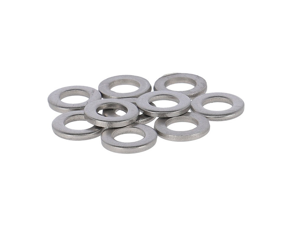 Rondella 5 mm acciaio inox 107 10pz.sacc. acciaio inox15,0 x 5,3 x1,2mm