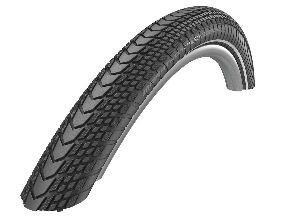 SCHWALBE MARATHON ALMOTION Evo TL 28x1.50 700x38C (40 - 622) black reflex E-25 ADDIX