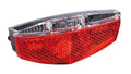 BÜCHEL Tivoli 6-48V LED-Rücklicht für E-Bikes, Gepäckträgermontage