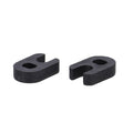 Llave y extensión de válvula Schwalbe VP, negra, de plástico, 50 piezas