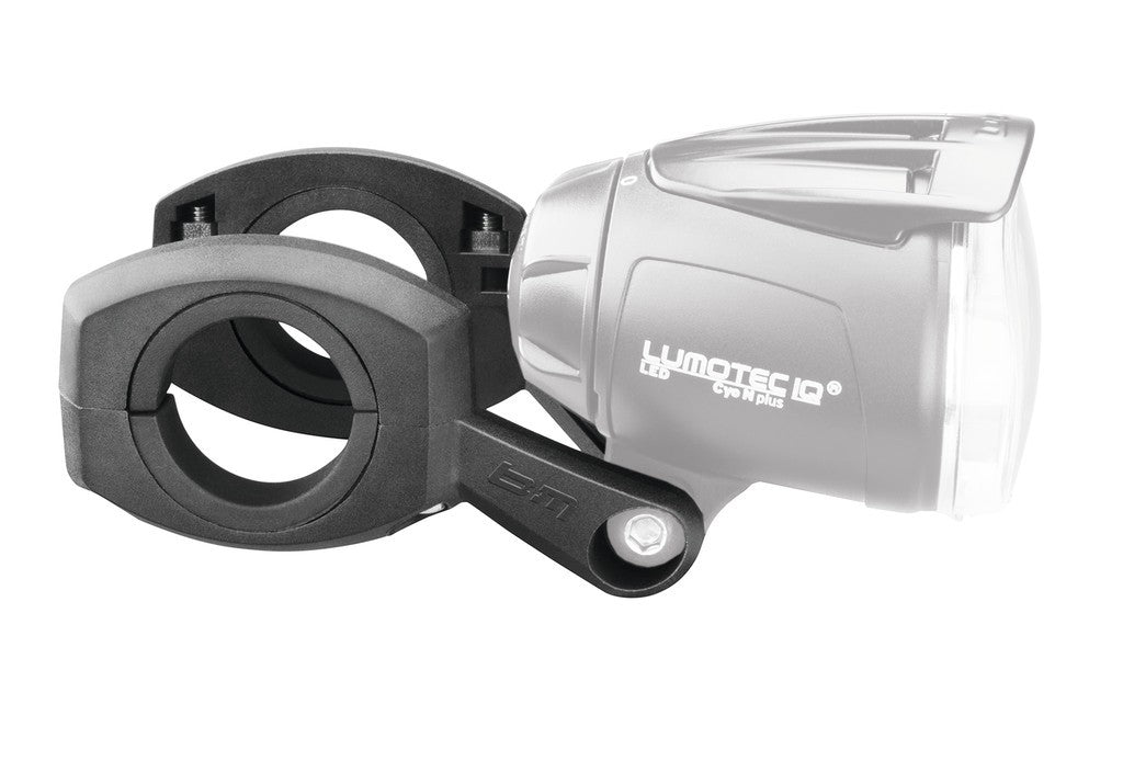 Soporte de manillar B&amp;M para luz de dinamo, negro, también para Bosch Display
