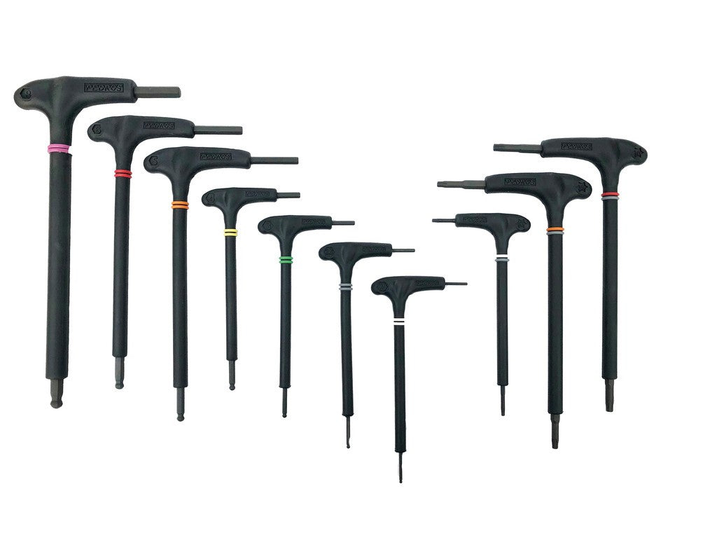 Pro T/L Handle Hex & Torx Set Pedros 10 pezzi
