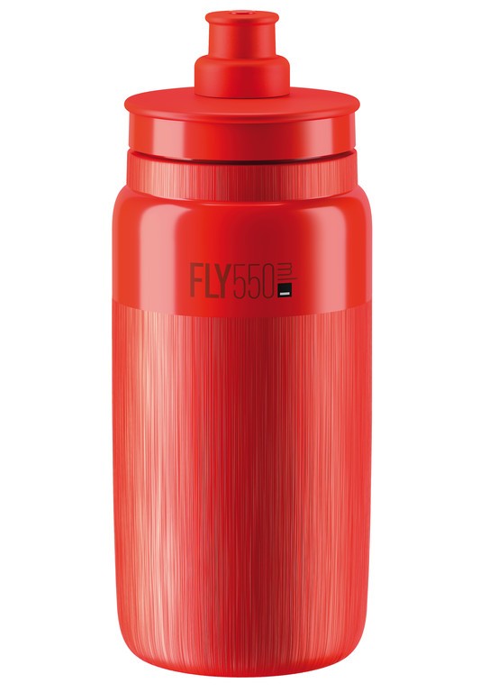 Borraccia Elite Fly Tex 550ml, rosso